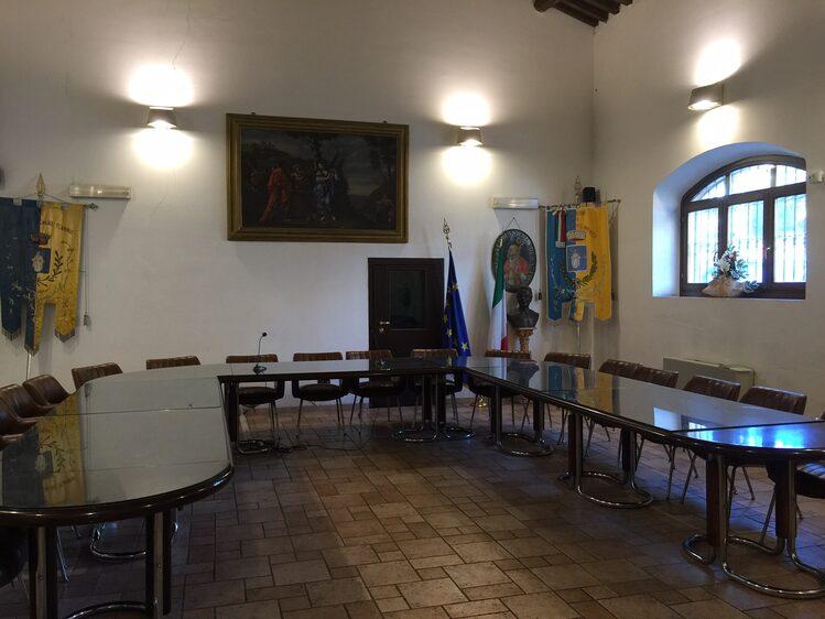 Aula consiliare del Comune di Rignano Flaminio