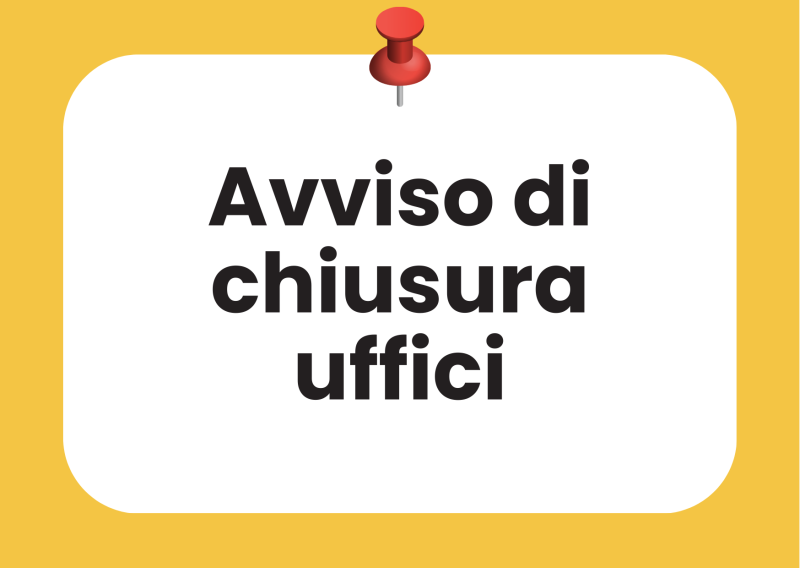 uffici chiusura